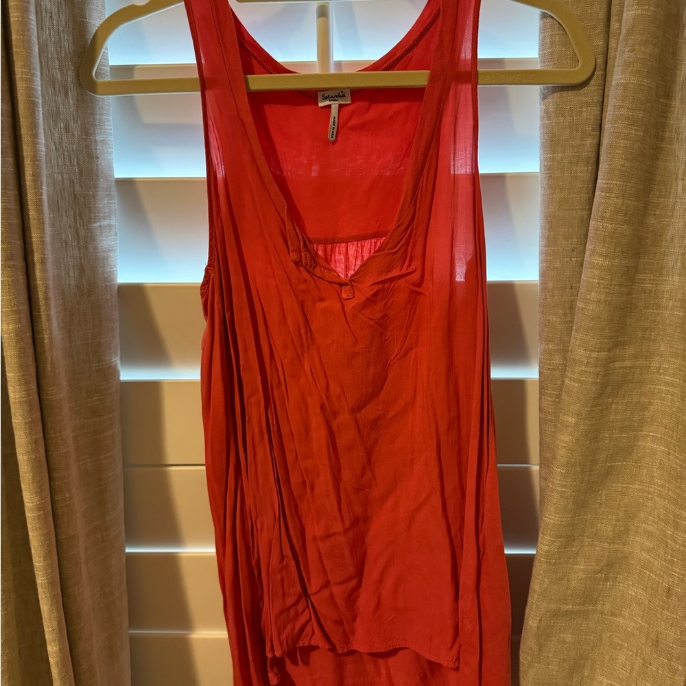 Splendid Coral tank top